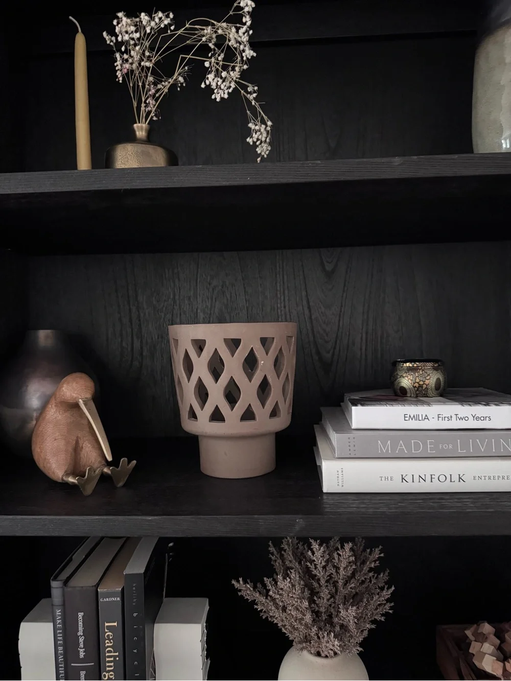 Crate & Barrel Ceramic Lantern